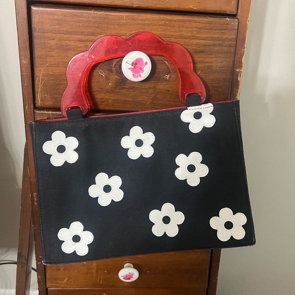 Vintage Ramon Tenza flower handbag - Picture 2 of 4